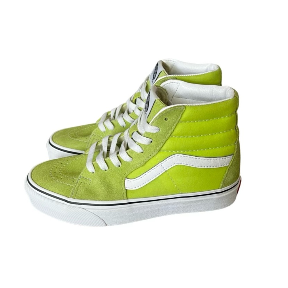 Womens Green high top vans